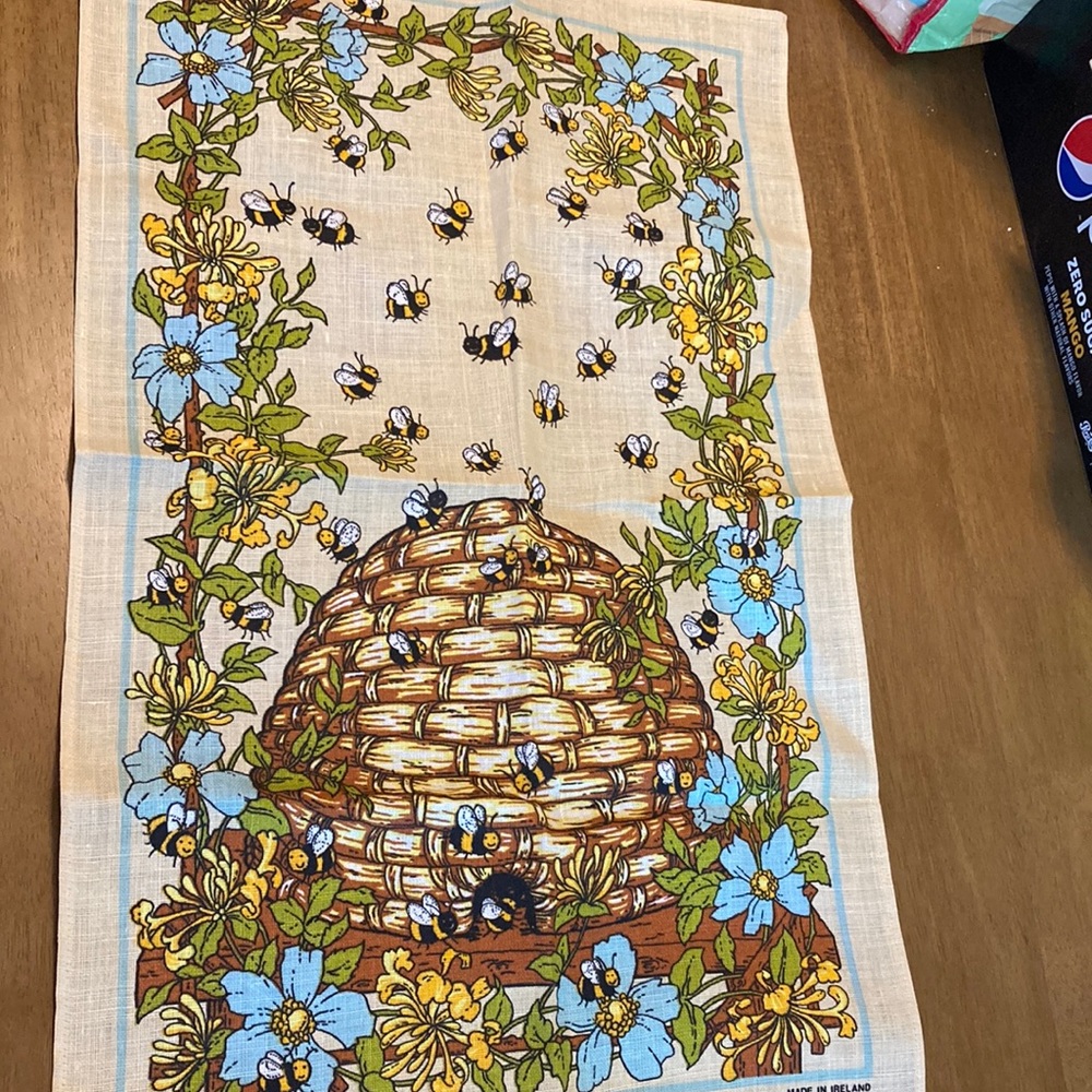 Vintage 70s Irish linen